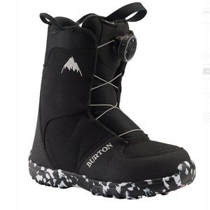 🏂🏂 EUC  Burton Grom BOA Snowboard Boots :: SIZE 1 🏂🏂